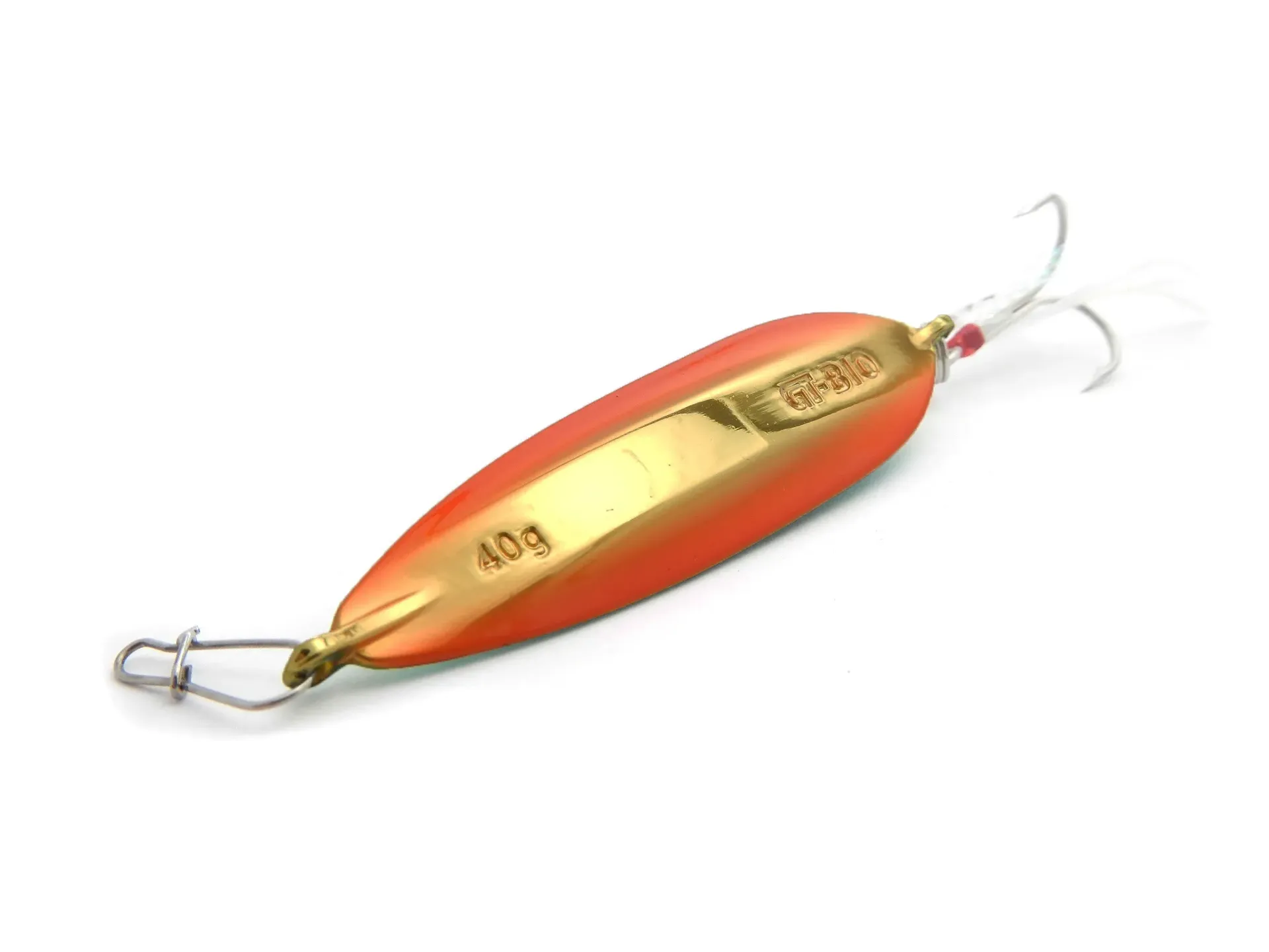 Racing Boat 40g - Orange Red Blue