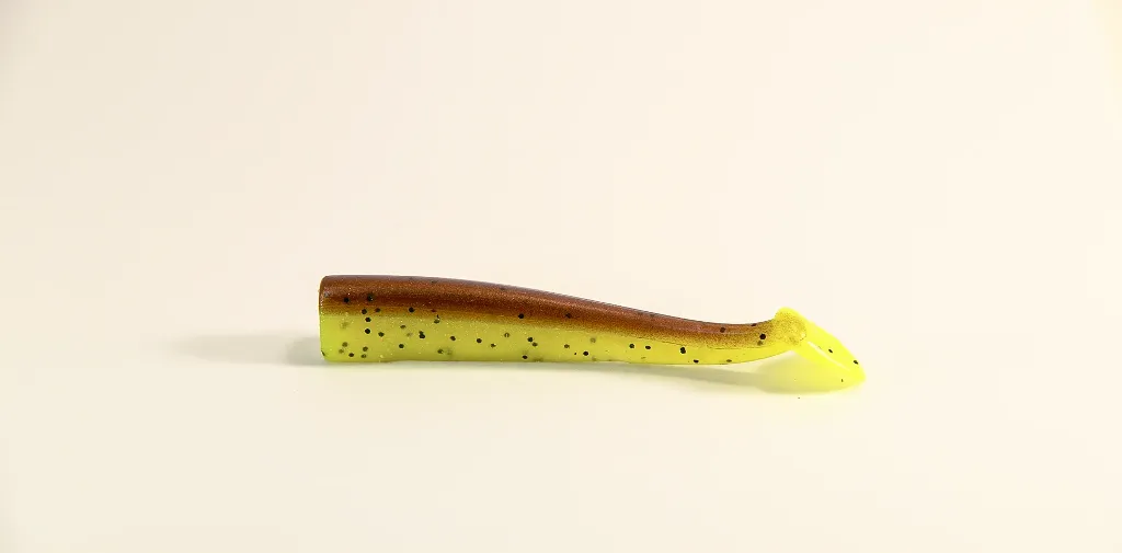 [RS85-487] Roller Shad 85 – 3x Bodies – Lime Trout