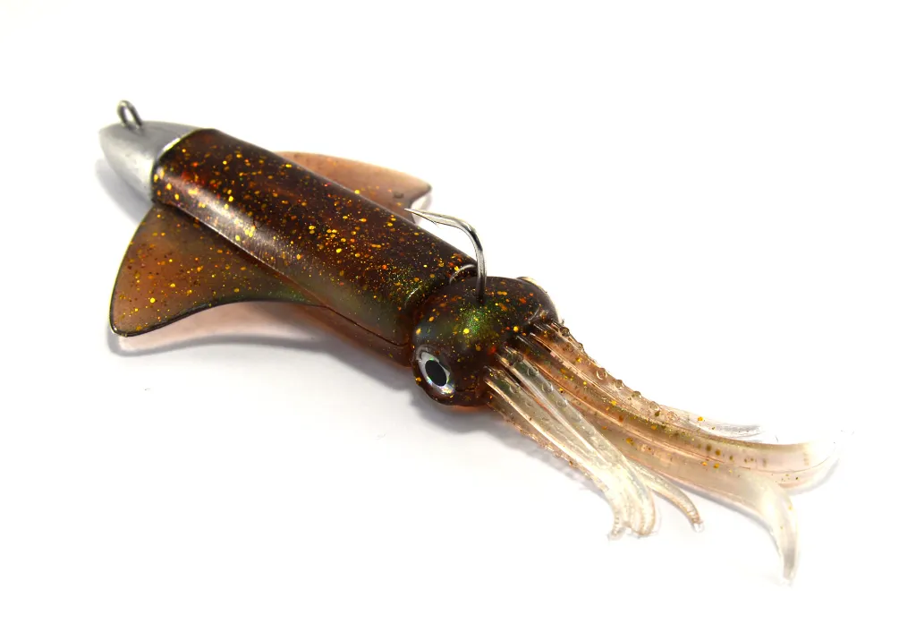 [KS125-1153] Kalamy Squid 125 – Combo – 40g – Golden Squid UV