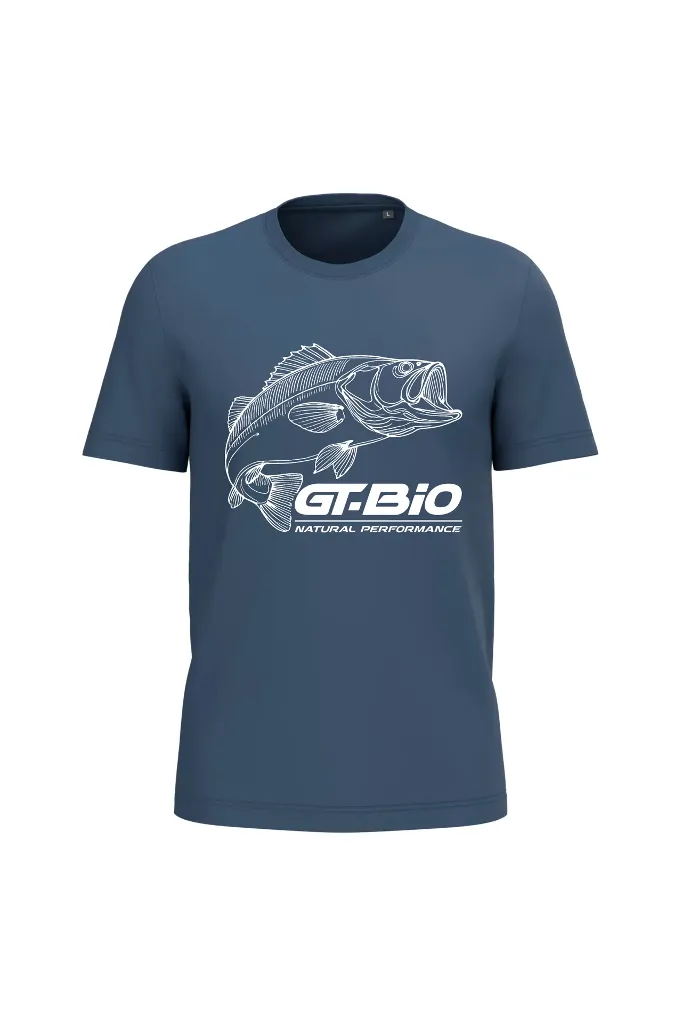 [TSHRT0103] T-Shirt GT-Bio Logo - Deep Blue - L