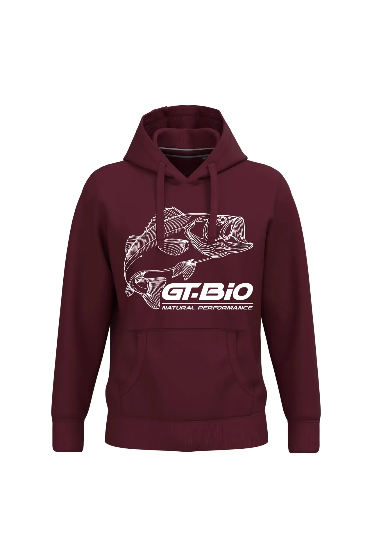 Sweat Shirt Gt-Bio Logo - Wine L