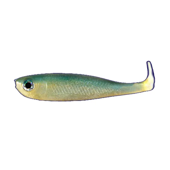 [LB65-1081] LazzyBoga 65 – 6x Bodies – Ghost Blue Shad