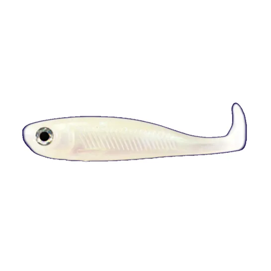 [LB65-1082] LazzyBoga 65 – 6x Bodies – White Shad