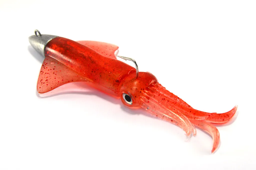 [KS175-793] Kalamy Squid 175 – Combo – 60g – Red Squid UV
